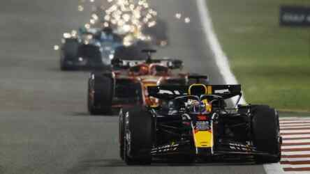 Foto: Max Verstappen meraih kemenangan di F1 GP Bahrain 2024.