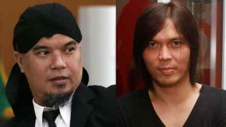 Foto: Ahmad Dhani dan Once Mekel.