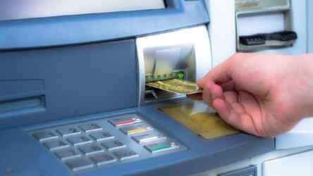 Mesin ATM.