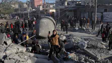 Foto: Dampak serangan biadab Israel di Gaza.