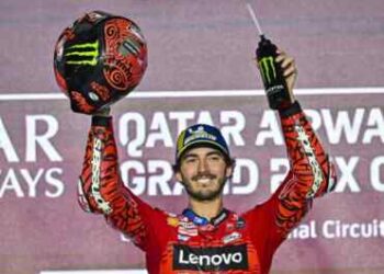 Bagnaia Juarai MotoGP Qatar