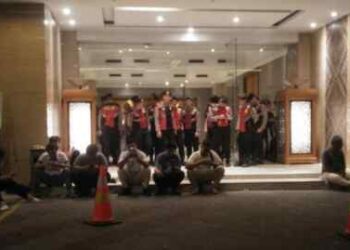 Rapat Pleno KPU Medan, Hotel Le Polonia Dijaga Ketat Polisi