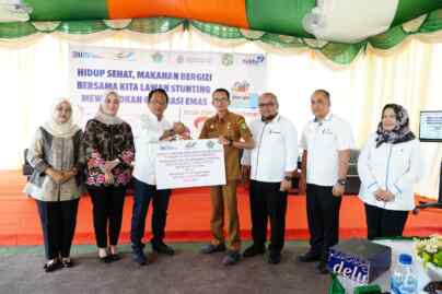 Foto: Program Pengentasan Stunting PTPN IV Tahun 2024 bergulir pada 19-29 Februari 2024.