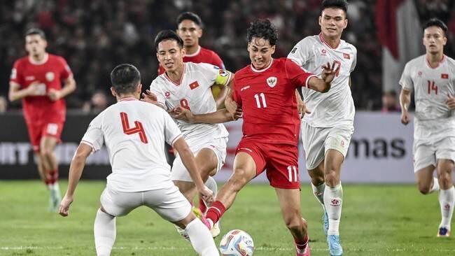 Foto: Indonesia vs Vietnam