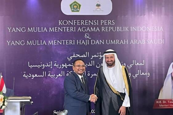 Foto: Dubes Saudi dan Menag RI