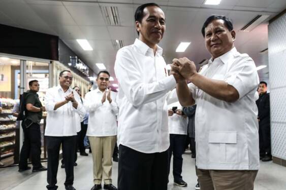 Foto: Hubungan Jokowi dan Prabowo diisukan retak.