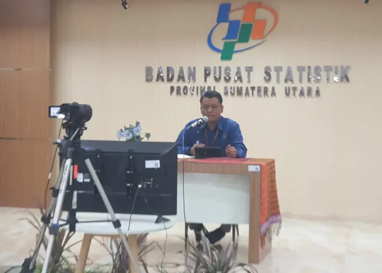 Foto: Kepala BPS Sumut Nurul Hasanudin