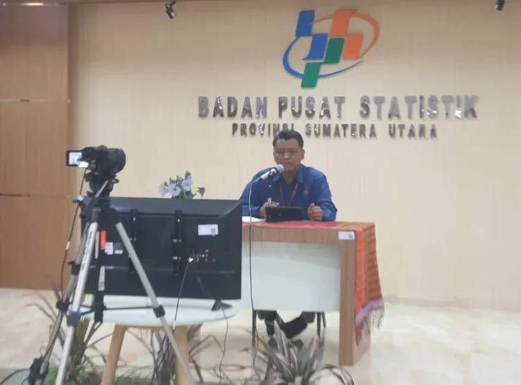 Foto: Kepala BPS Sumut Nurul Hasanudin