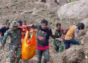 Update: Korban Tewas Longsor Tana Toraja jadi 18 Orang