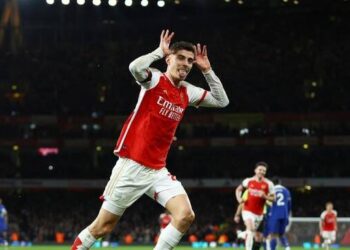 Bantai Chelsea 5-0, Arsenal Mantap di Puncak Klasemen