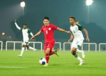 Uji Coba: Timnas U-23 Kalah Lawan Arab Saudi