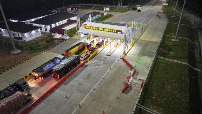 Foto: Gerbang tol Kisaran