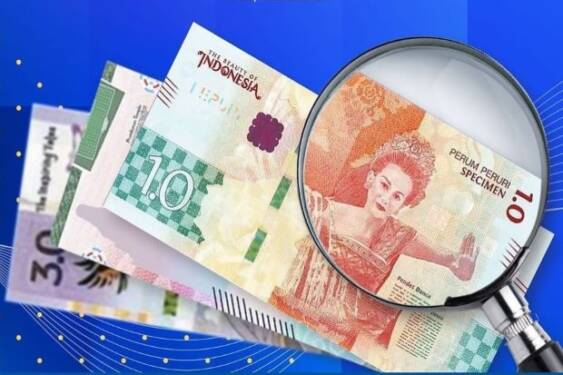 Foto: Berita hoaks uang keluaran terbaru setara satu juta rupiah.
