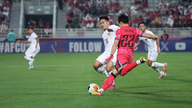 Foto: Timnas Indonesia U-23 mengemas kemenangan atas Korea Selatan pada babak perempat final Piala Asia U-23 2024.