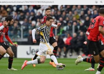 Liga Italia: Juventus dan AC Milan Berbagi Angka