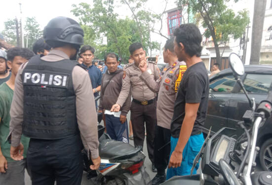 Foto: Kendaraan remaja yang diamankan.