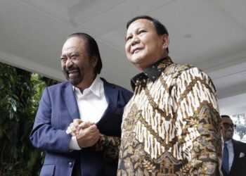 Partai Nasdem Gabung Koalisi Prabowo, Ini Kata Surya Paloh