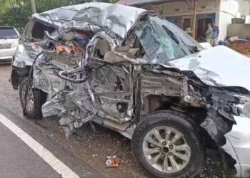 Minibus vs Truk di Jalinsum, 2 Orang Tewas