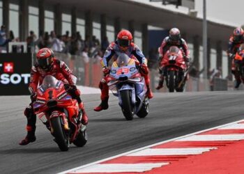MotoGP Spanyol: Bagnaia Juara, Martin Terjatuh