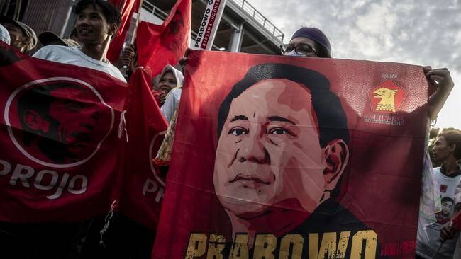 Foto: Kelompok relawan pendukung Prabowo-Gibran berencana mendatangkan paranormal dalam aksi damai di depan Kantor Mahkamah Konstitusi (MK) pada Jumat (19/4).