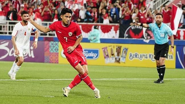 Foto: Timnas Indonesia U-23 akan menghadapi Korea Selatan atau Qatar di perempat final Piala Asia U-23 2024.