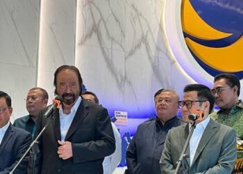 NasDem Belum Putuskan Masuk Koalisi Prabowo-Gibran