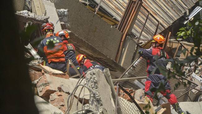 Foto: Gempa Taiwan