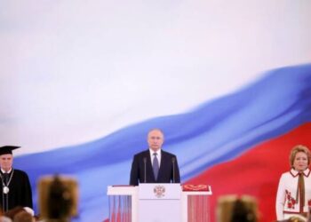 Vladimir Putin Dilantik jadi Presiden Rusia Periode Kelima