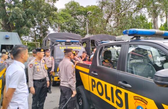 Foto: Cek Kesiapan Sat Samapta