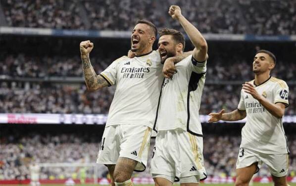 Foto: Dua gol Joselu antarkan Real Madrid ke final Liga Champions 2023/24.