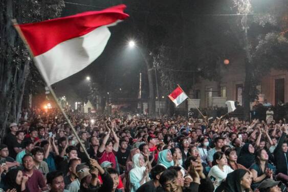 Foto: Nobar Timnas U-23