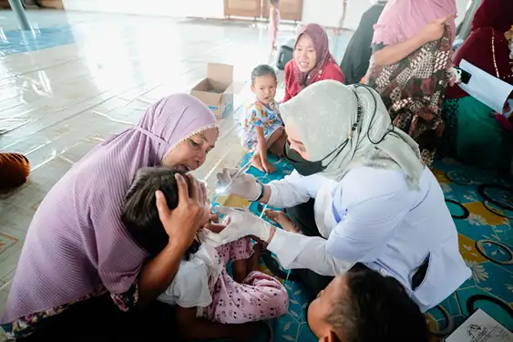 Foto: Pengobatan Gratis