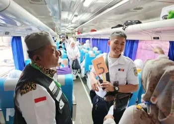 KAI Divre I SU Layani Rombongan Jemaah Haji