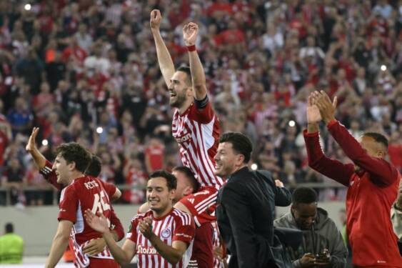 Foto: Olympiakos hadapi Fiorentina dalam final Liga Conference.