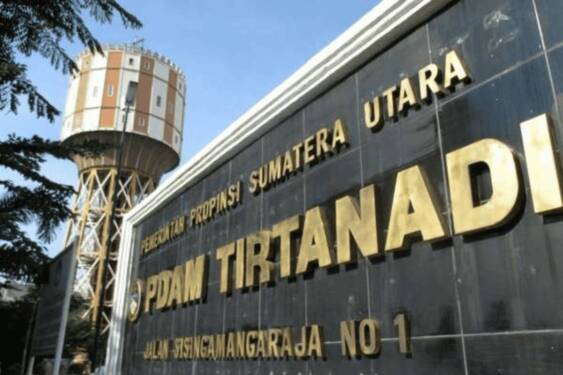 Foto: PDAM Tirtanadi Sumatera Utara.