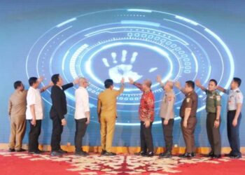 Pj Gubsu Launching PPDB Tingkat SMA/SMK Secara Online