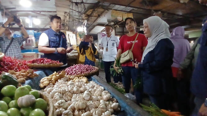 Foto: Sidak KPPU ke Pasar Petisah