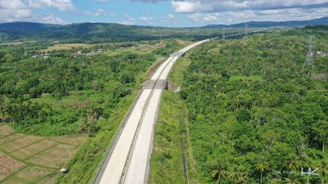 Foto: Tol yang menyambungkan Sumut dan Aceh rampung pada akhir 2024.