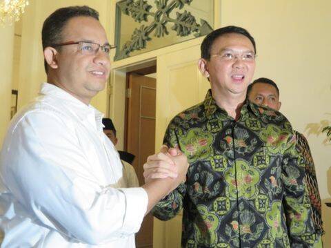 Foto: Anies dan Ahok