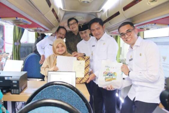 Foto: Bus Layanan Bergerak
