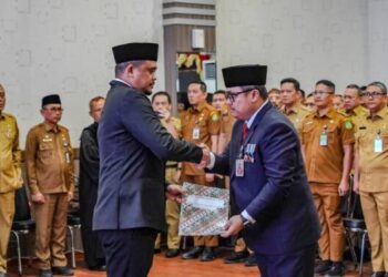 Pelantikan Pj Sekda Medan