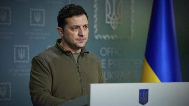 Foto: Presiden Ukraina Volodymyr Zelensky.