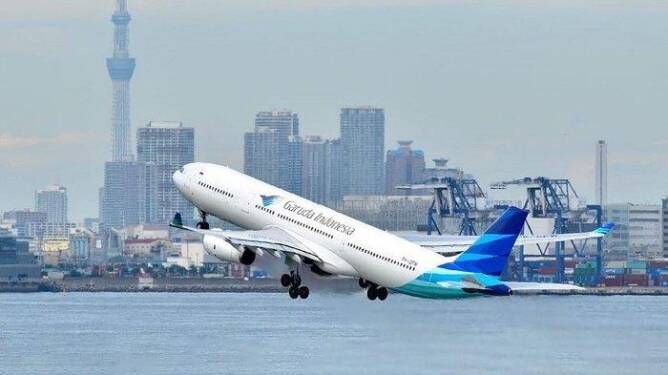 Foto: Maskapai Garuda Indonesia.