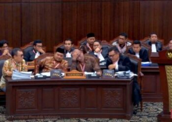 Kena Tegur Hakim, Ketua KPU Dua Kali Tidur di Sidang MK