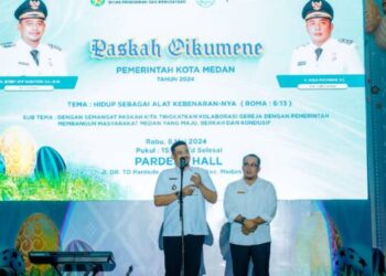 Bobby Mohon Dukungan Umat Kristiani Jadikan Medan Lebih Baik
