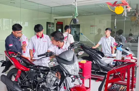 Foto: pelatihan mekanik