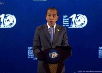 Presiden Jokowi Resmi Buka KTT WWF di Bali