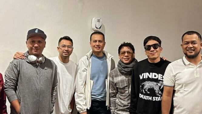 Foto: Sejumlah artis saat bertemu dengan Musa Rajekshah (Ijeck).