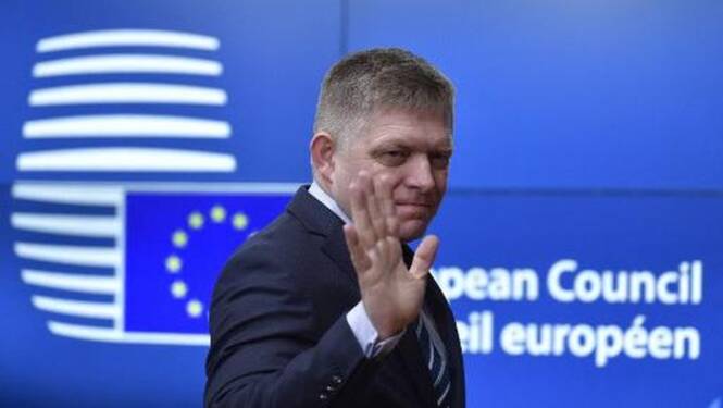 Foto: Perdana Menteri (PM) Slovakia Robert Fico ditembak.