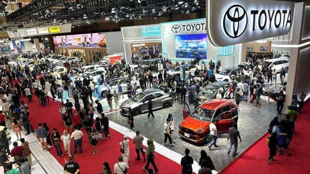 Foto: Toyota tetap menjadi pemimpin pasar penjualan mobil sepanjang bulan Mei 2024.
